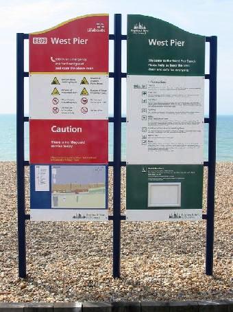 Beach Signages Image