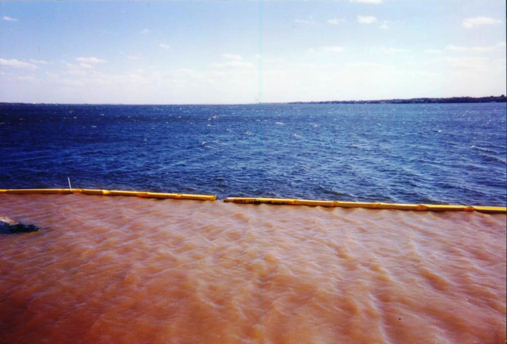 Silt Barrier, Turbidity Curtain, Silt Curtain, & Silt Protectors Image